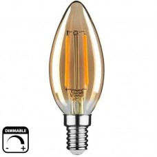 Λάμπα LED Κερί 6W E14 230V 600lm Ντιμαριζόμενη 2200K Θερμό φως 13-14066009